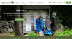 Desktop Screenshot of harriscenter.org